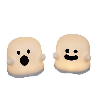 Silicone Face Night Light with Tap Control (photo 14)