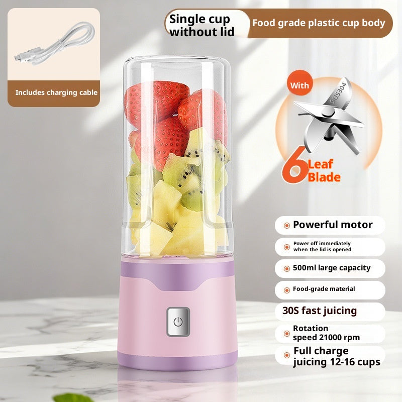 Rechargeable Portable Blender Cup, Single or Double Cup (photo 14)