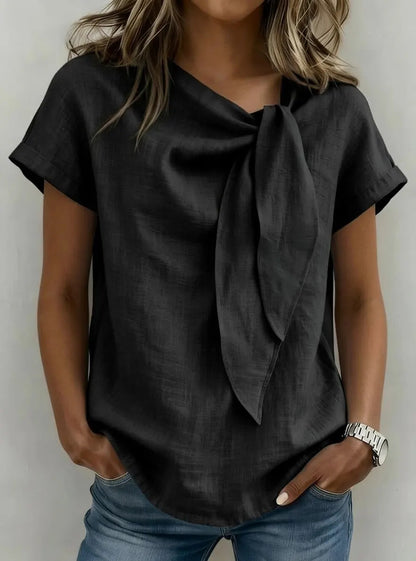 Women's Short-Sleeve Loose Casual T-Shirt (photo 11)