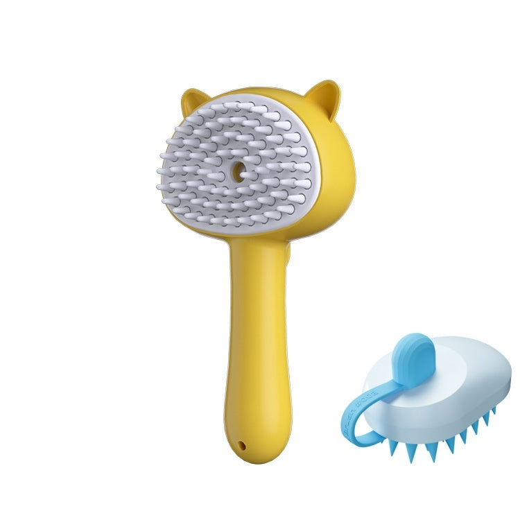 Rechargeable Self-Cleaning Pet Mist Slicker Brush (photo 20)