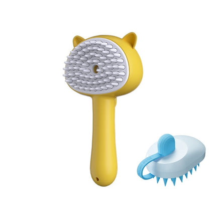 Rechargeable Self-Cleaning Pet Mist Slicker Brush (photo 20)