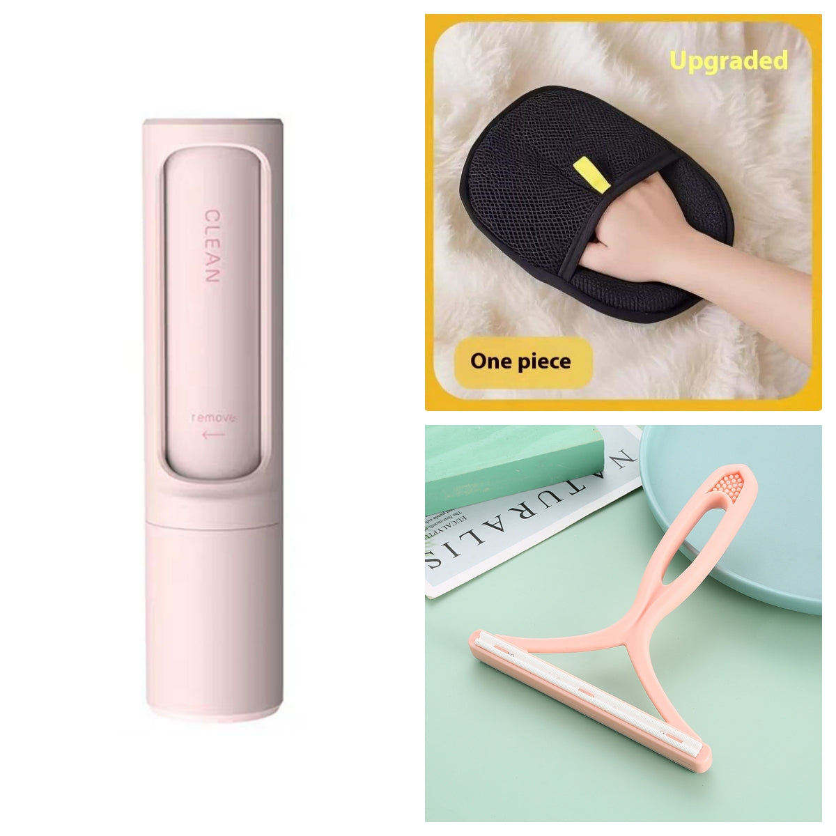 2-in-1 Reusable Pet Hair Remover Roller (photo 12)