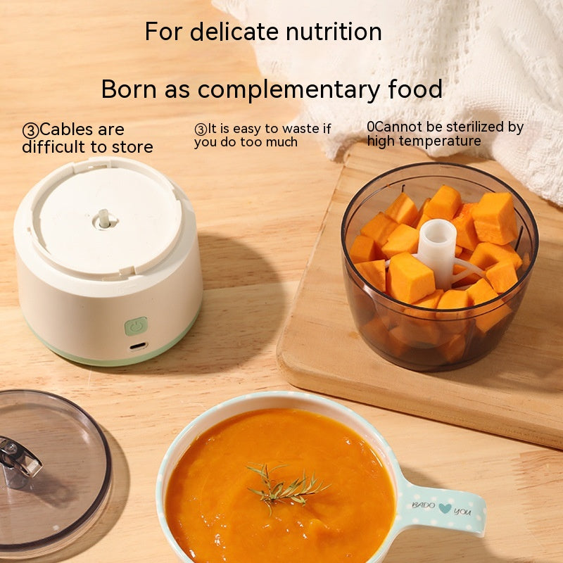 USB Rechargeable Mini Food Chopper, 225 ml (photo 2)