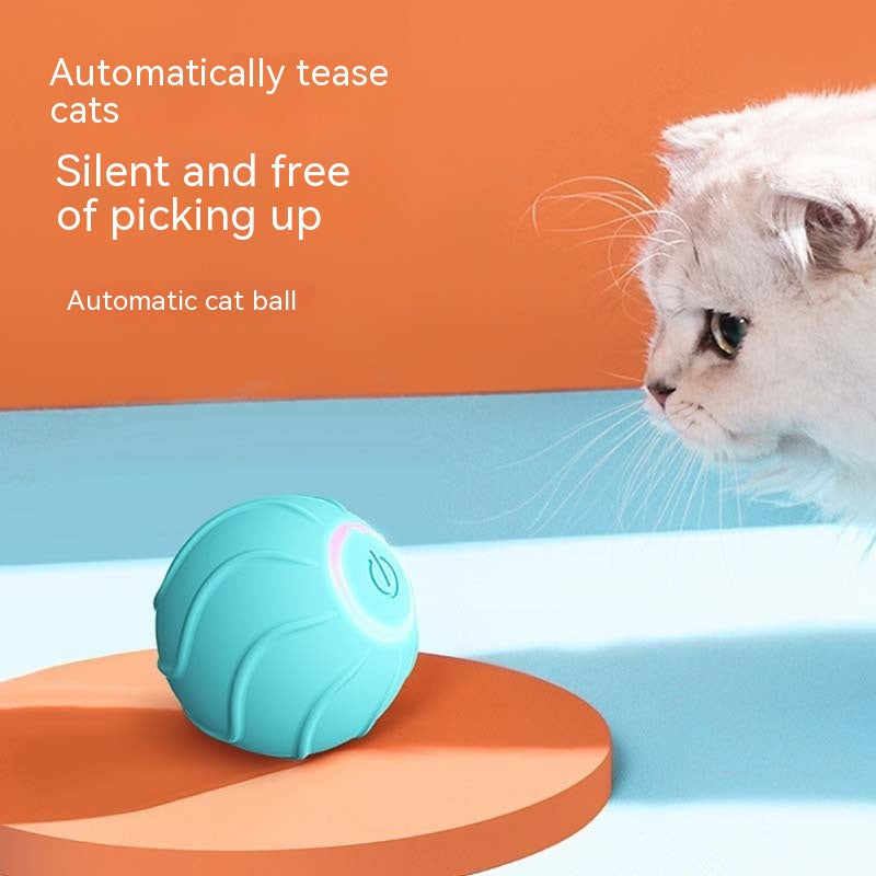 Automatic Bouncing Cat Ball Toy (photo 3)