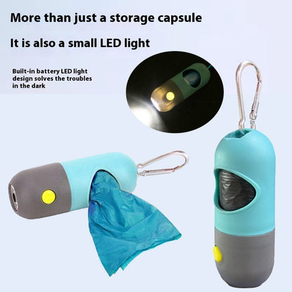 Dog Poop Bag Dispenser with LED Light (photo 2)