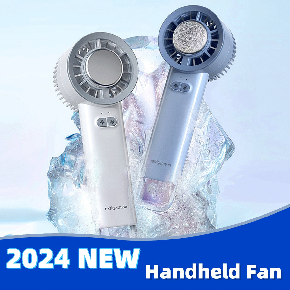 Handheld Turbo Jet Fan with Cooling Plate