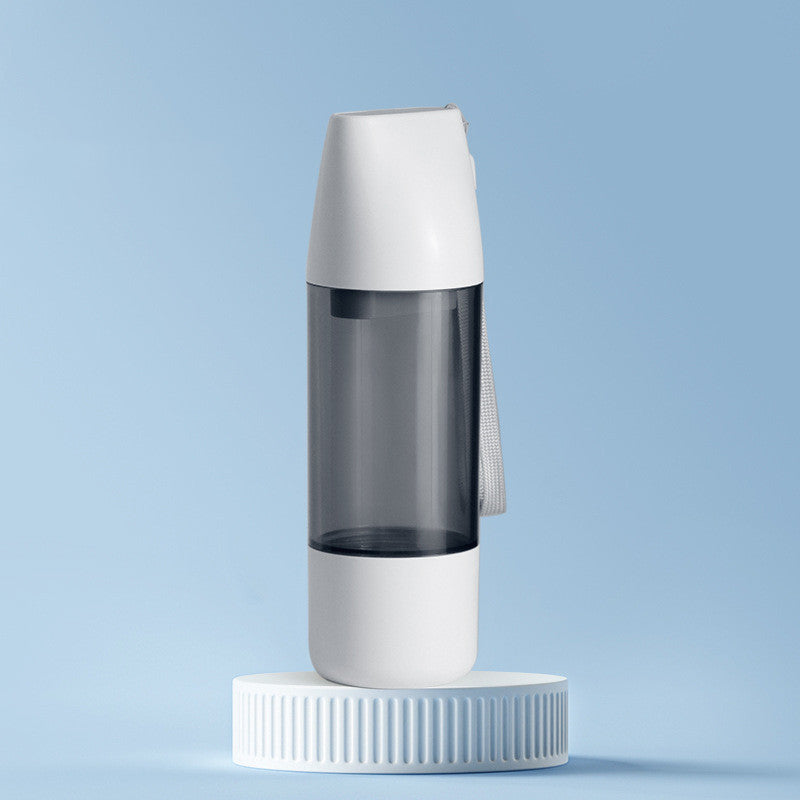 Portable Dog Water Bottle with Food Container, 350 ml (photo 6)
