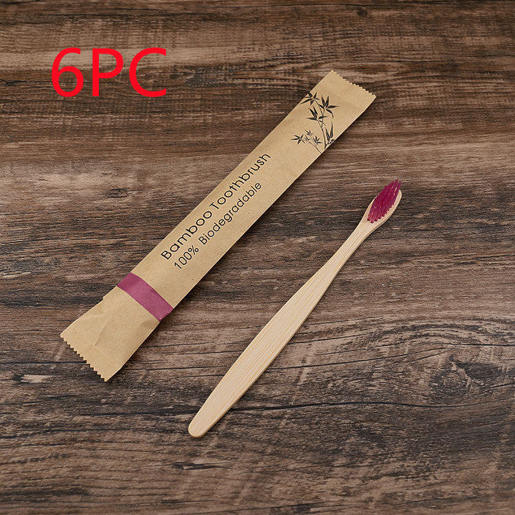 Bamboo Toothbrushes with Soft Bristles (photo 11)