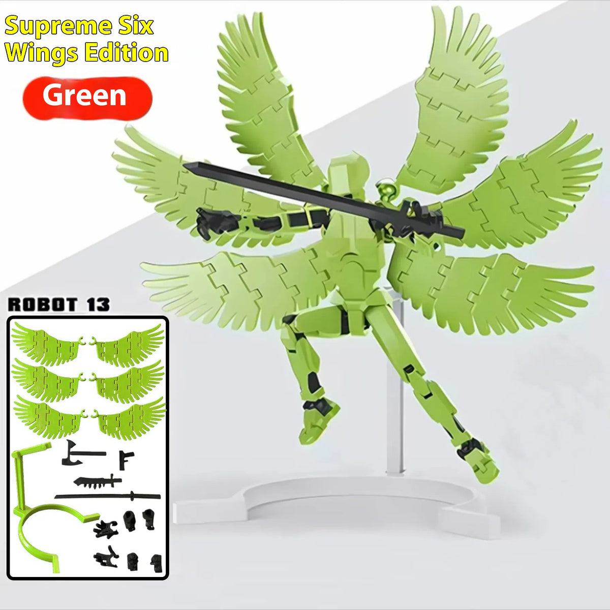 3D-Printed Articulated Robot Figure (photo 13)