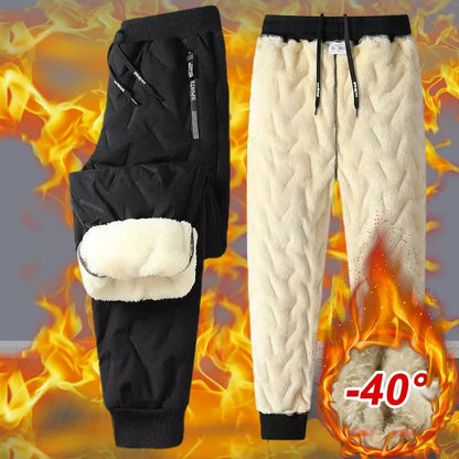 Men's Fleece-Lined Thermal Sweatpants
