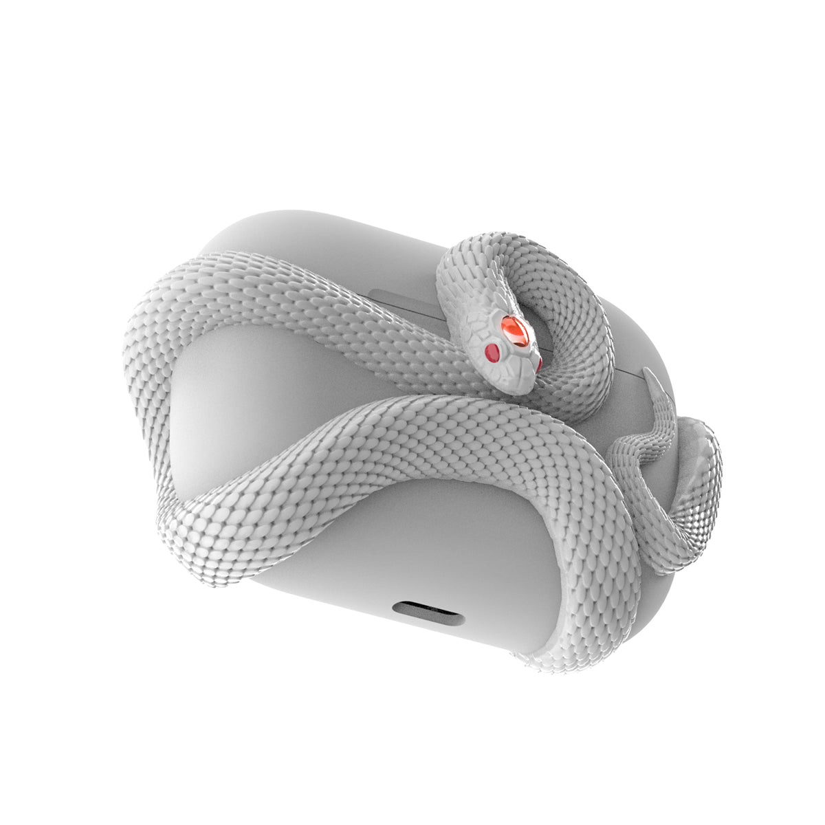 Snake-Shaped Earbud Case Compatible with AirPods (photo 6)