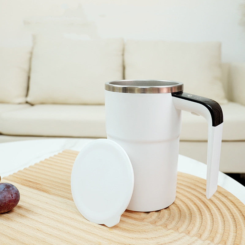 USB Rechargeable Self-Stirring Mug with Temperature Display (photo 2)