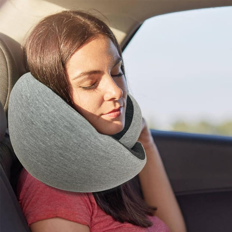 Memory Foam U-Shaped Travel Neck Pillow (photo 4)