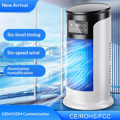 USB Mini Evaporative Air Cooler Fan, 24.5 x 15.5 x 15.5 cm (photo 8)