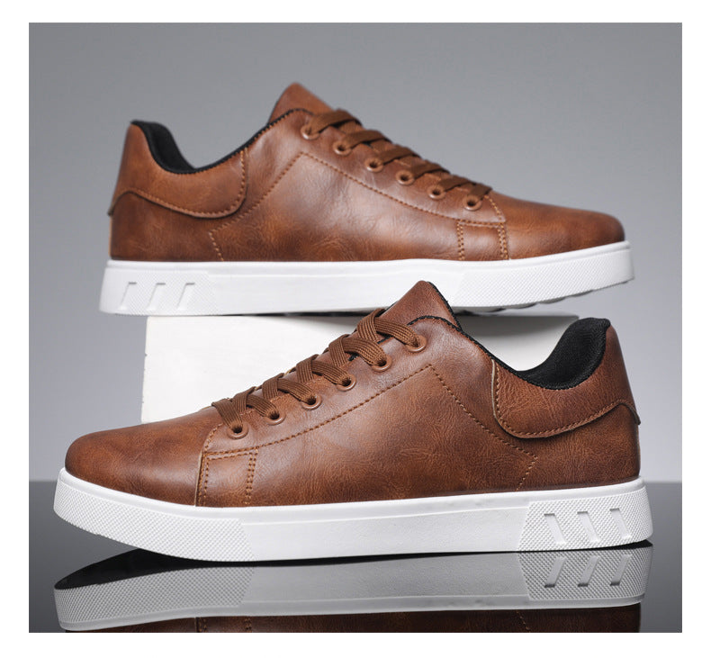 Men's Lace-Up Casual Flat Shoes (photo 5)