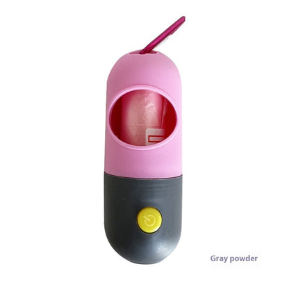 Dog Poop Bag Dispenser with LED Light (photo 7)