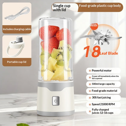 Rechargeable Portable Blender Cup, Single or Double Cup (photo 11)