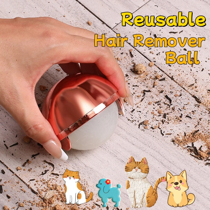 Reusable Gel Lint and Pet Hair Remover Ball