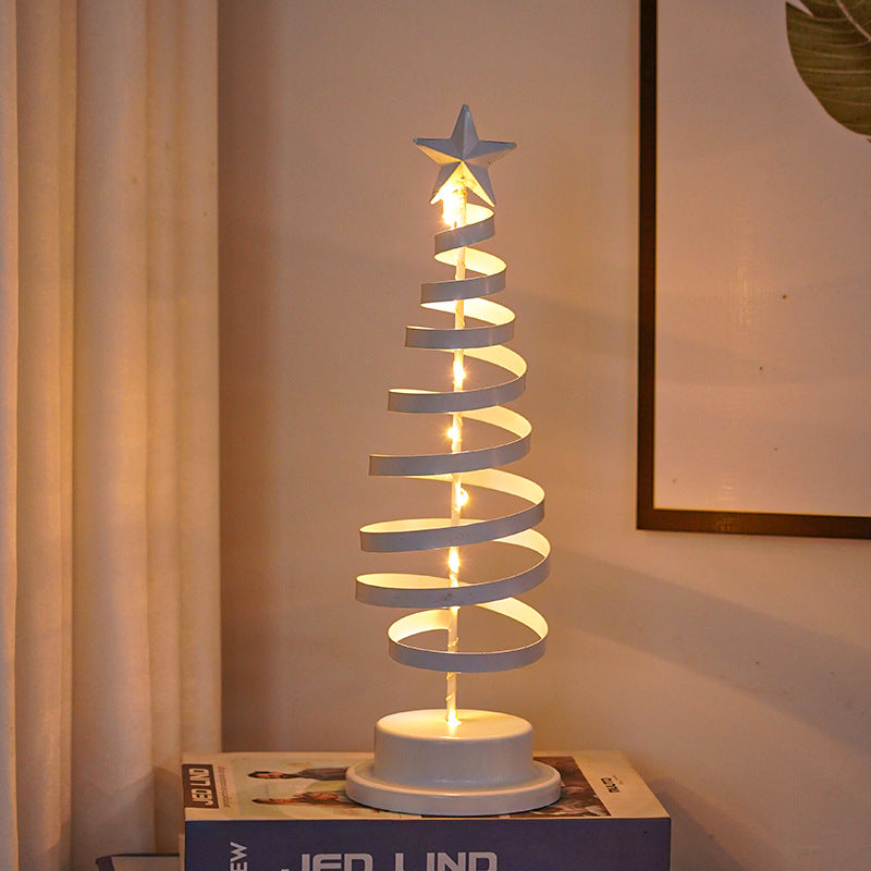 LED Metal Christmas Tree Table Light (photo 5)