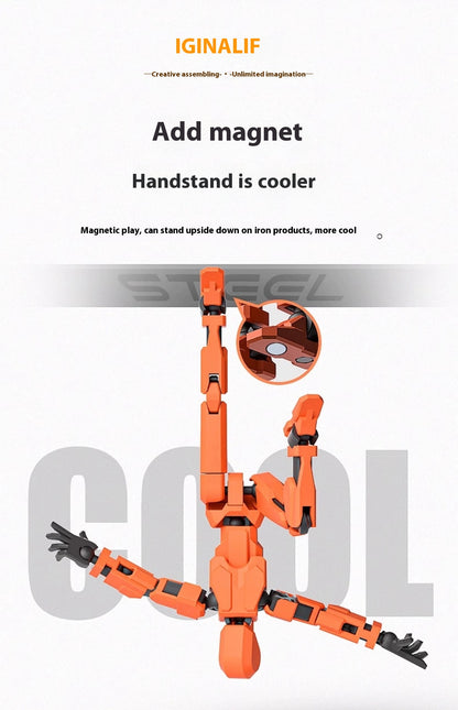 3D-Printed Articulated Robot Figure (photo 7)