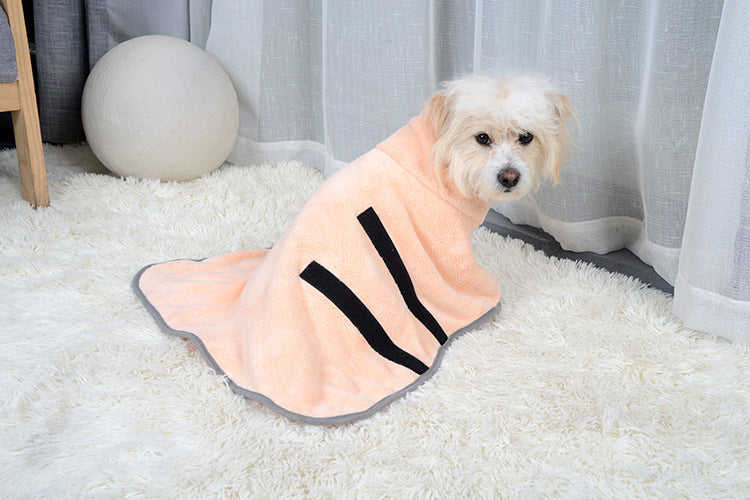 Microfiber Pet Bathrobe Towel (photo 20)