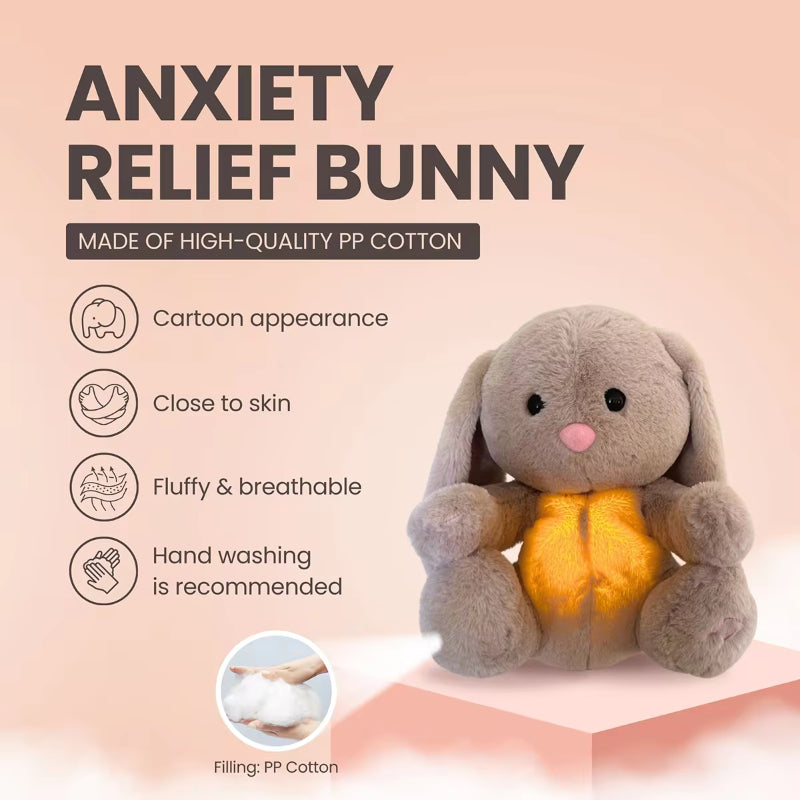 Breathing Plush Sensory Toy with Music and Light (photo 3)