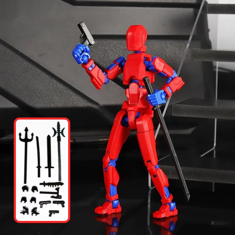 3D-Printed Articulated Robot Figure (photo 32)