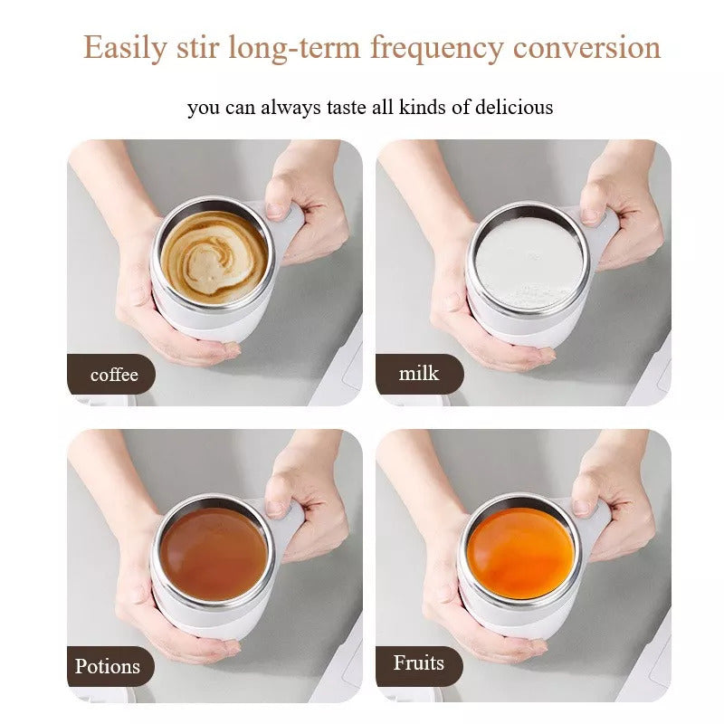 Self-Stirring Magnetic Coffee Mug, 301 to 400 ml (photo 5)