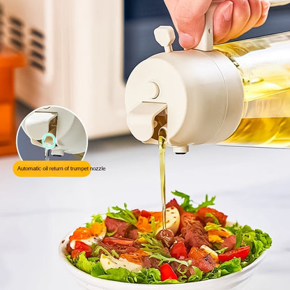 2-in-1 Glass Oil Sprayer and Pourer, 470 ml (photo 4)