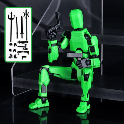3D-Printed Articulated Robot Figure (photo 29)
