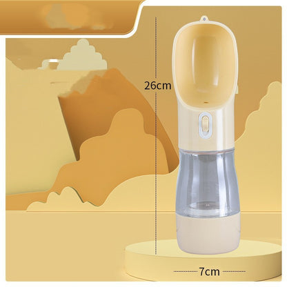 Portable Dog Water Bottle with Bowl (photo 17)