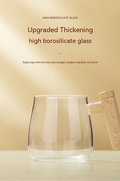 Self-Stirring Glass Coffee Mug, 400 ml (photo 17)