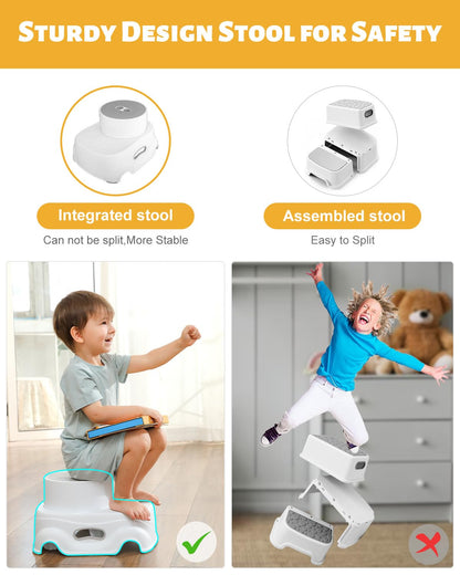 Foldable 2-Step Stool with Padded Steps (photo 4)