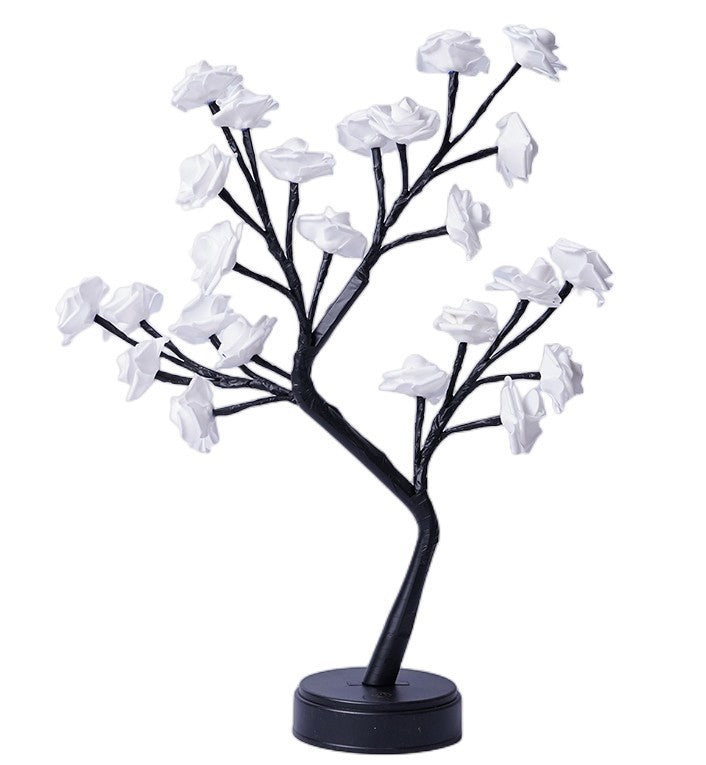 USB LED Rose Tree Table Lamp (photo 3)