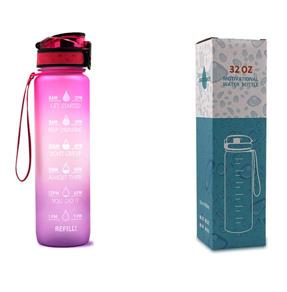 1 L Tritan Water Bottle with Time Markers (photo 20)