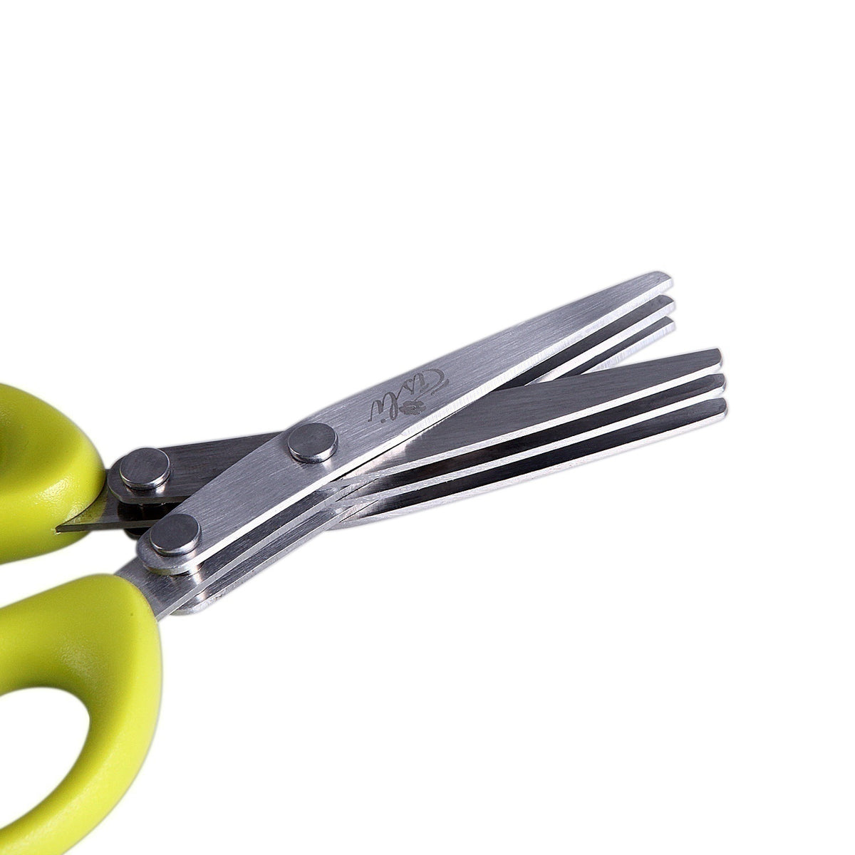 Multi-Blade Stainless Steel Herb Scissors (photo 9)