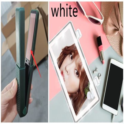 Cordless USB Mini Ceramic Hair Straightener (photo 22)