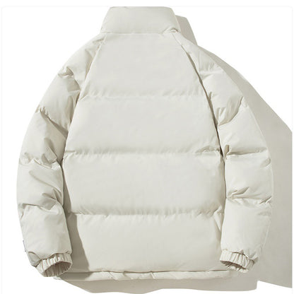 Unisex Stand-Collar Plush Padded Jacket (photo 4)