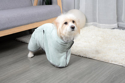 Microfiber Pet Bathrobe Towel (photo 12)