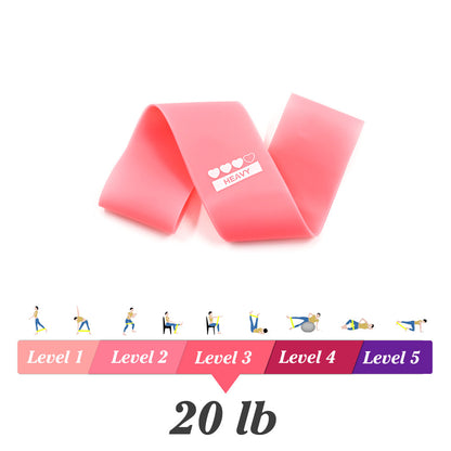 Latex Resistance Bands for Yoga and Pilates (photo 13)