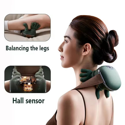 Cordless Neck and Shoulder Kneading Massager with Heat (photo 2)
