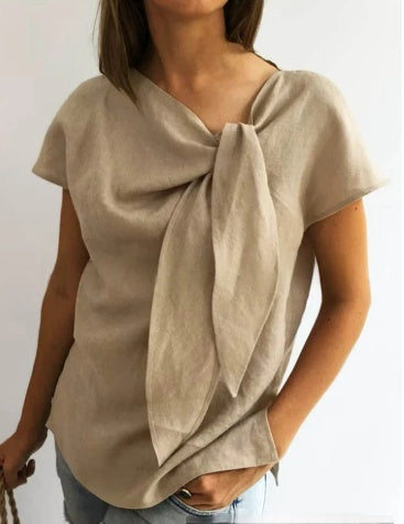 Women's Short-Sleeve Loose Casual T-Shirt (photo 12)