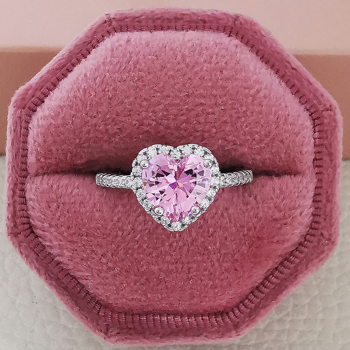 Multicolor Cubic Zirconia Statement Ring (photo 5)