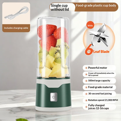 Rechargeable Portable Blender Cup, Single or Double Cup (photo 17)