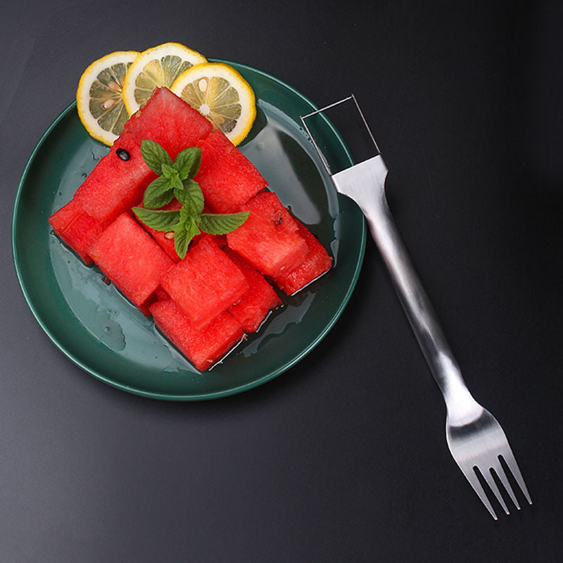 2-in-1 Stainless Steel Watermelon Slicer Fork (photo 9)