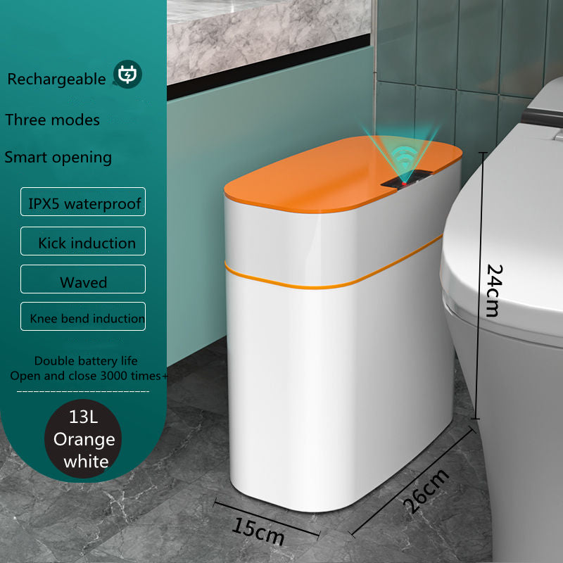 Motion Sensor Trash Can with Lid, 11 to 24 L (photo 31)