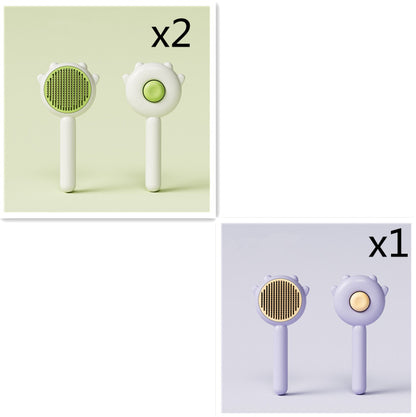 Self-Cleaning Slicker Brush for Cats and Dogs – Set6