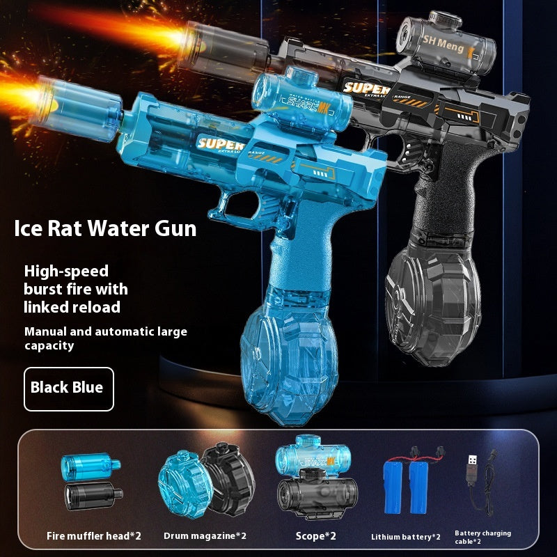 Electric Water Blaster Toy with LED Lights, Rechargeable (photo 13)