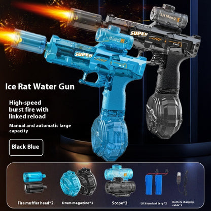 Electric Water Blaster Toy with LED Lights, Rechargeable (photo 13)