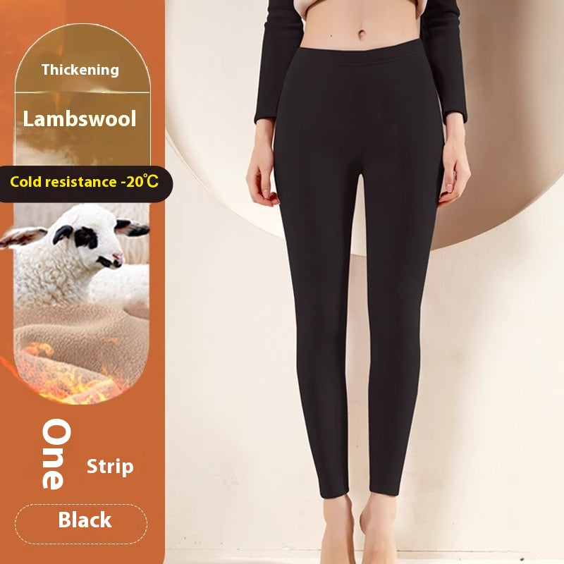 Women's Fleece-Lined Warm Leggings (photo 5)